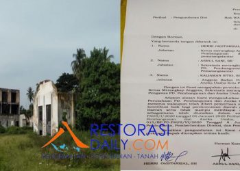 Menjelang Berakhirnya Jabatan Hefriansyah, ” Bangunan Hantu ” Siantar City Mall Masih Kokoh di Tengah Masyarakat Pematangsiantar