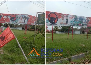 Pasang APK Asner-Susanti, Fery SP Sinamo Diduga Langgar PKPU