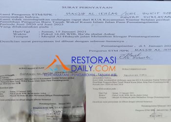 Pengurus Sejumlah STM Tak Diundang dalam Pemilihan Pengurus Tanah Wakaf, Reputasi Ka KUA Siantar Selatan Diambang Kehancuran
