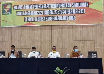 Berbiaya 130 Juta, DPRD Simalungun Gelar Rapat Kerja di Labersa Hotel Balige