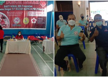 PMI – BSS Foundation – Sultan Agung Gelar Baksos Donor Darah
