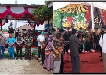 Pesta Warga Biasa Dihentikan, Resepsi Pernikahan Anak Anggota DPRD Tetap Berlangsung . Kebijakan Bupati Simalungun Ambigu