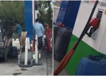 Pejabat Pertamina Bungkam Soal Penjualan BBM dengan Jeriken Tanpa Surat Rekomendasi di SPBU Ahmad Yani