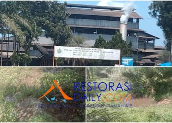 Limbah Pabrik Kelapa Sawit Dolok Ilir Diduga Mengalir ke Sungai