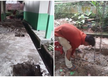 Pondasi Tiang Dibongkar, Pelaksana Bangunan CV Paredes Akui Penggunaan Material Lama di SMP 10 Pematangsiantar